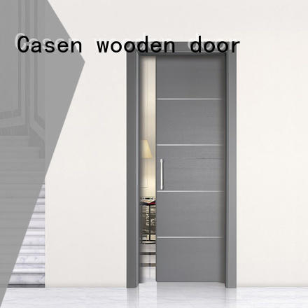 Casen wooden half glass interior door easy for bedroom