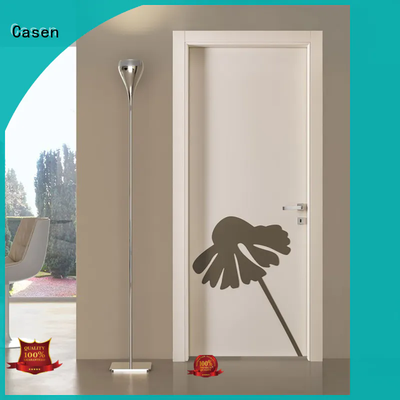 Casen cheapest factory price internal glazed doors wholesale for bedroom