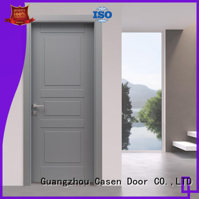 Casen flat composite door gray for bathroom