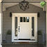 HDF doors with glass can be front door,dining room,washroom or main door  JS-1004A