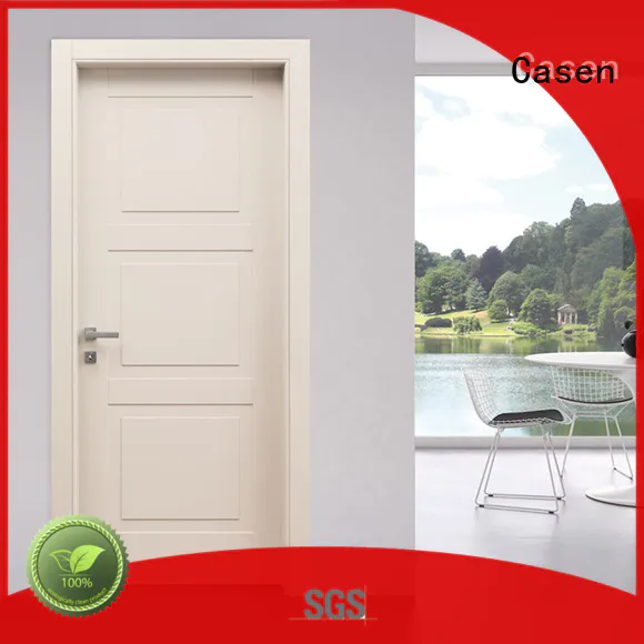 white wood modern composite doors wooden Casen