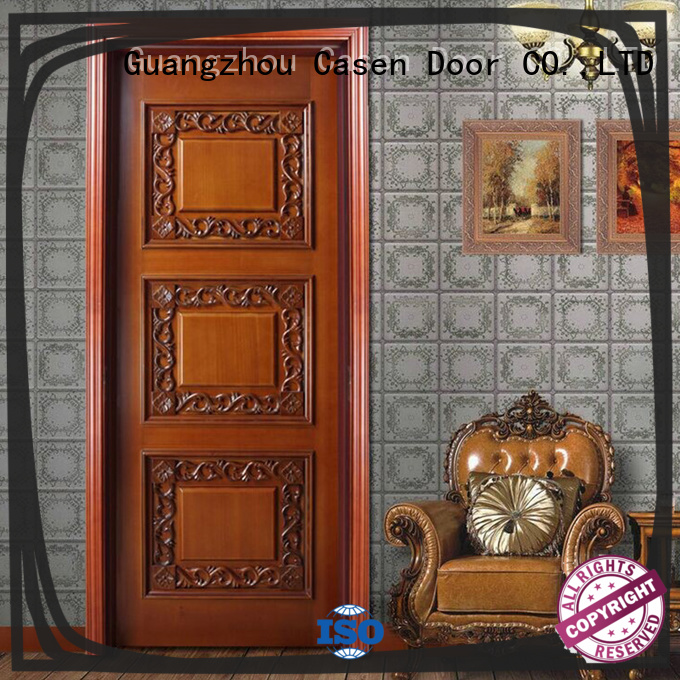 Casen wooden modern luxury doors fashion for bedroom