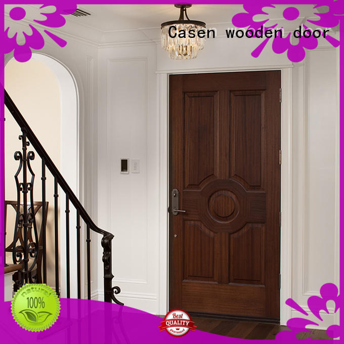 Casen high quality solid mdf doors wholesale for washroom
