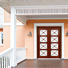 beveledge modern entry doors luxury design double carved for store