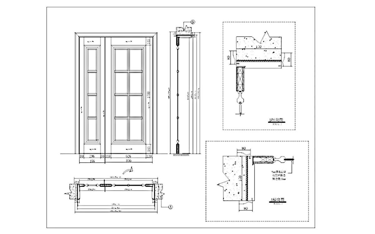 Casen luxury design wooden door designs for main door double carved for house