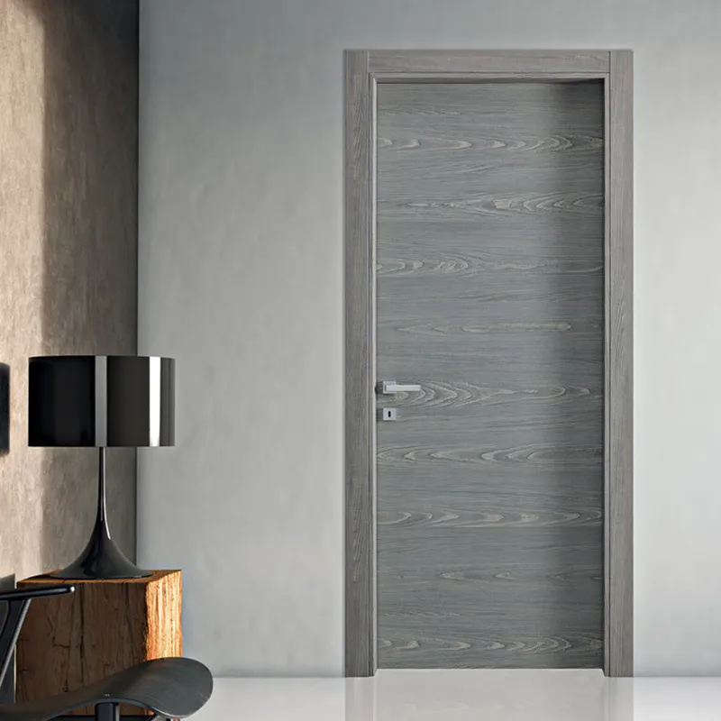 gray Custom modern bedroom bathroom doors Casen door