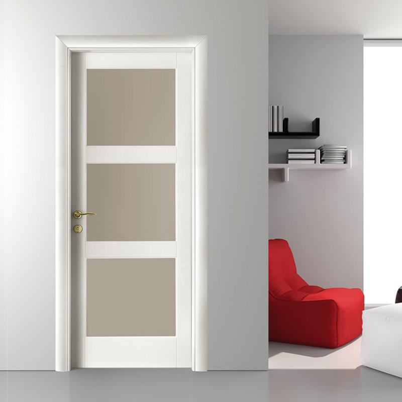 modern half glass interior door on-sale easy for bedroom