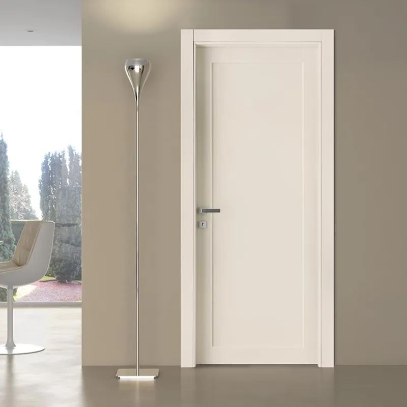 white wood composite wood door gray for washroom Casen