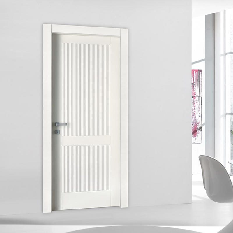 Casen light color composite wood door simple style
