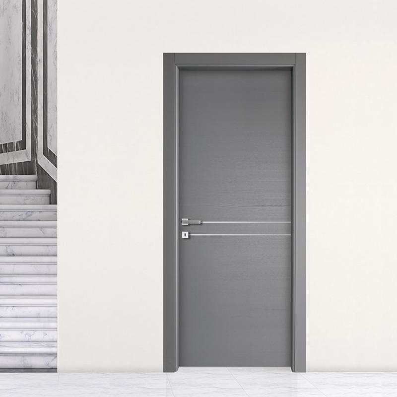Casen plain modern composite doors wooden for bathroom