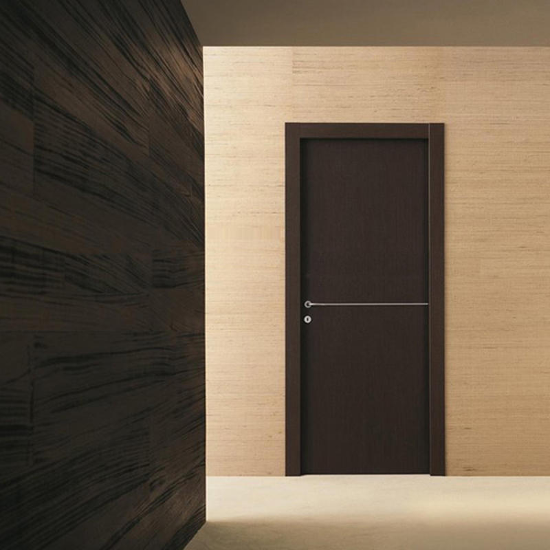 Casen chic natural wood door for bedroom