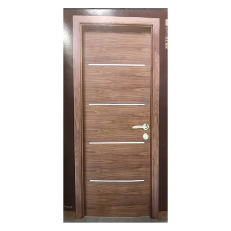 Casen OBM wooden door stainless steel for washroom