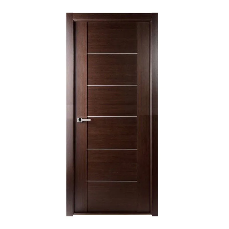 stainless aluminium wood Casen Brand solid wood interior doors manufacture