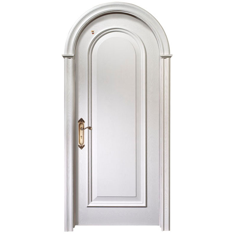 Casen white color wooden door fashion for bathroom-3