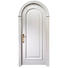 white color wooden door carved flowers single for bedroom