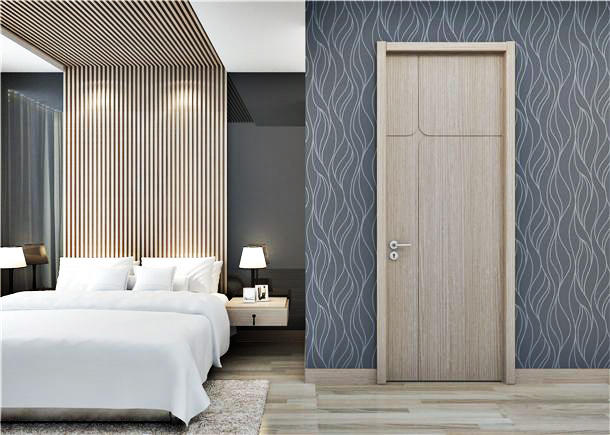 Casen durable solid wood entry door manufacturers cheapest factory price for bathroom