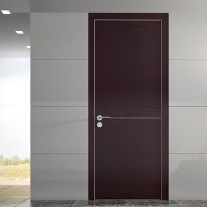 Fashion,simple design for interior modern wood door  JS-6002A