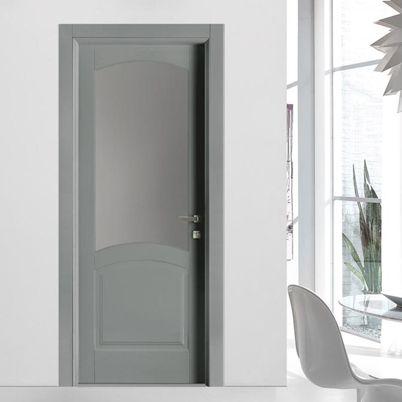 Fashion,simple design for interior modern wood door  JS-6002A