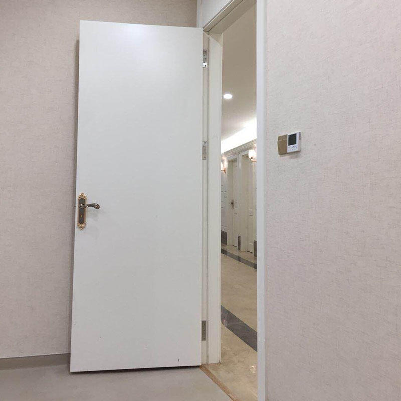 Casen simple design 6 panel mdf interior doors cheapest factory price for washroom