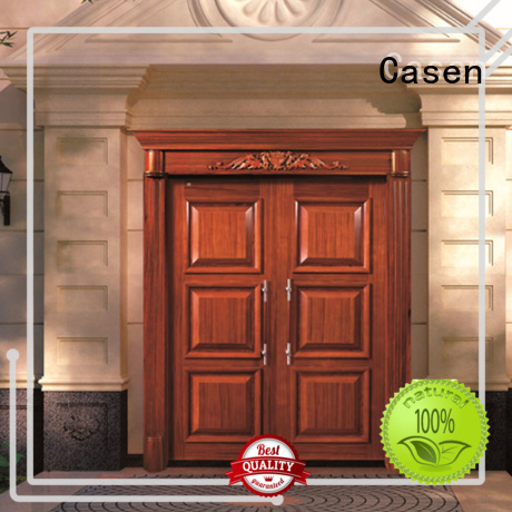 Casen glass modern main door designs for indian homes double carved for store