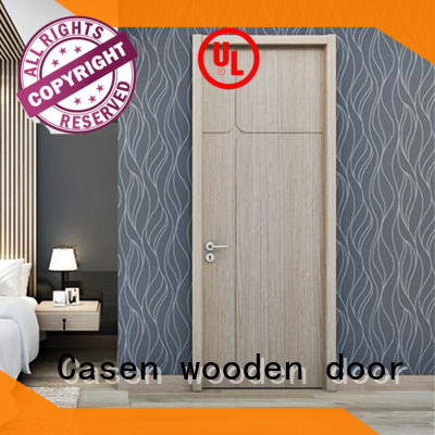 Fashion simple design modern wood door  JS-6001A