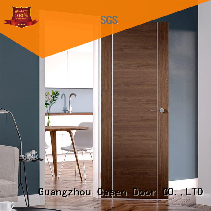 Casen high-end waterproof doors solid wood for shop