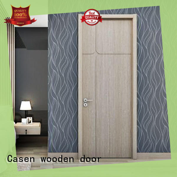 Casen chic wooden door design wholesale for hotel