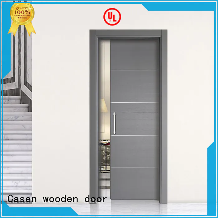 Casen wooden bathroom door for bedroom