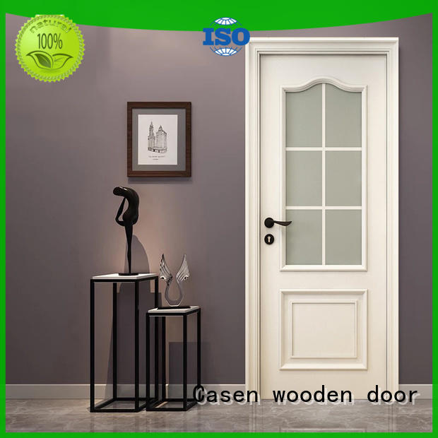 Casen modern luxury solid wood door single for store decoration
