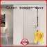 modern composite doors white wood for washroom Casen