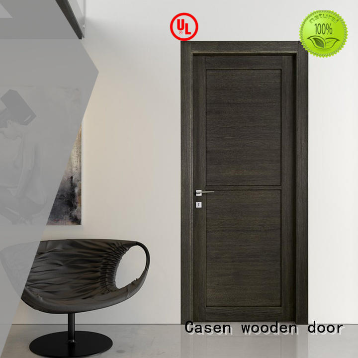 wood Custom gray 4 panel doors flat Casen