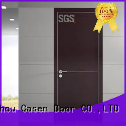 Casen durable modern wooden door design at discount for shop
