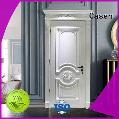 Casen wooden luxury wooden doors easy for store decoration
