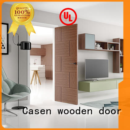 high quality hardwood doors natural for store Casen