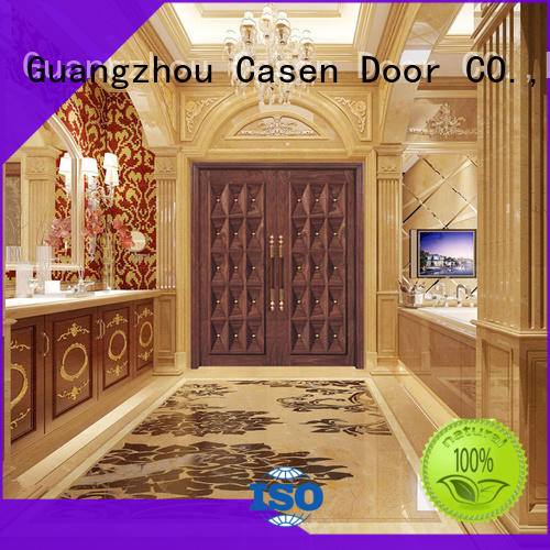 Casen iron oak doors fashion for house