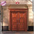beveledge oak doors luxury design archaistic style for villa