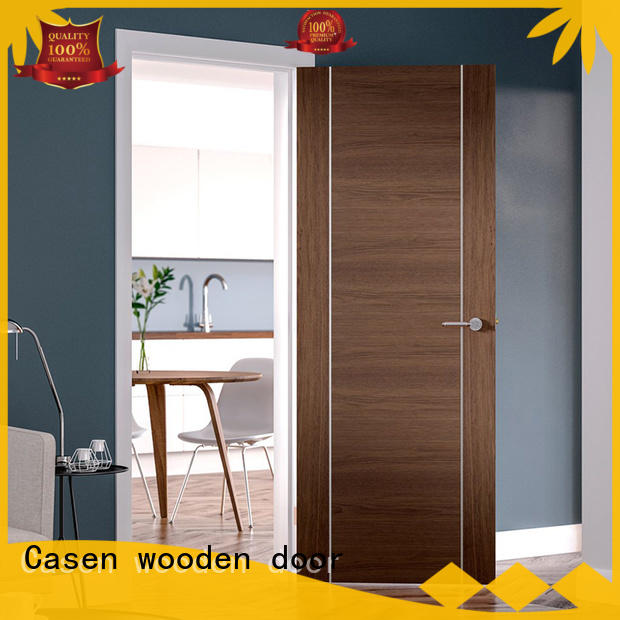 Casen high quality white internal doors solid wood for store