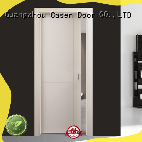 Casen chic wooden panel door design manufacturer for store decoration