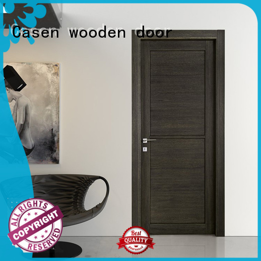 Casen light color composite wood door dark for bathroom