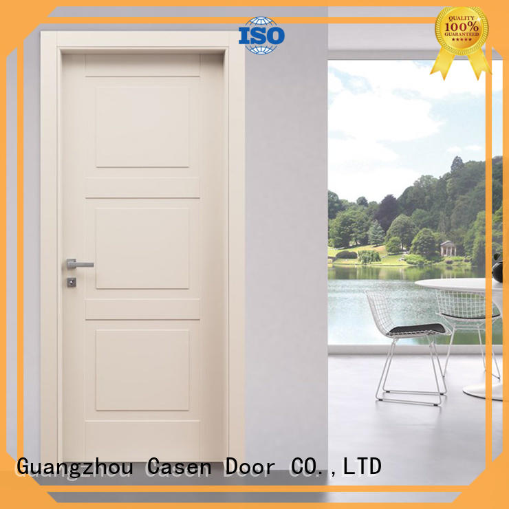 Casen flat modern composite doors simple style for washroom