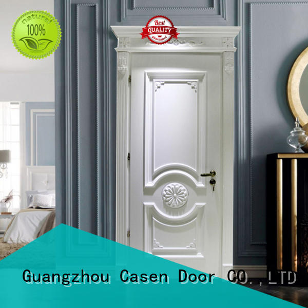 Casen wooden luxury wooden doors single for living room