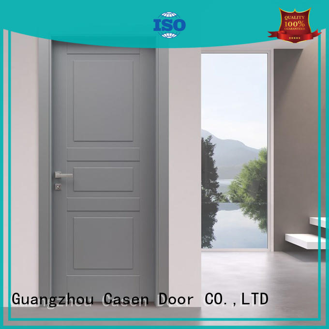 easy color wood Casen Brand best composite doors manufacture