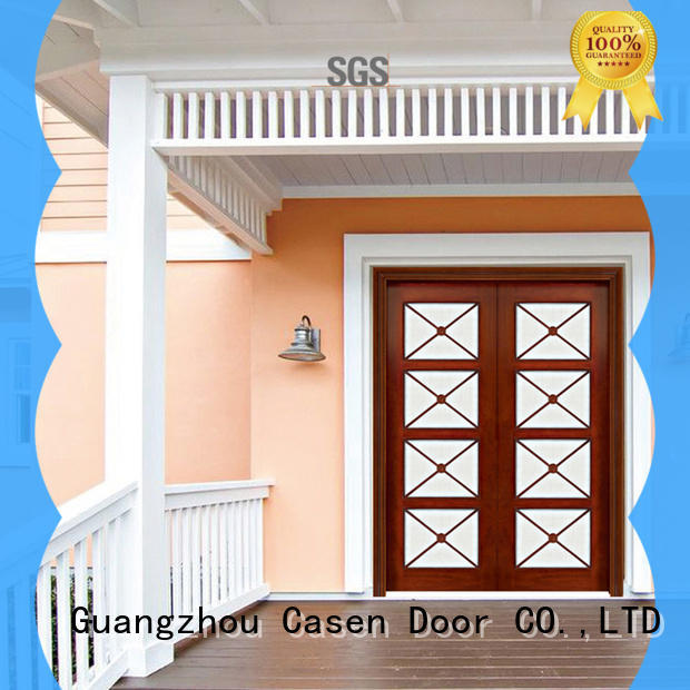 Casen outside wooden french doors archaistic style for store