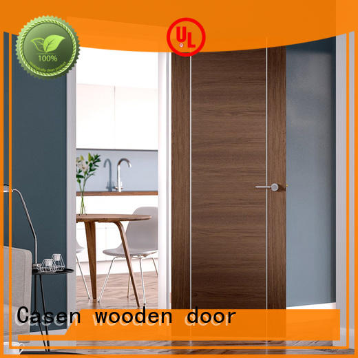 Casen high-end hardwood doors simple for store