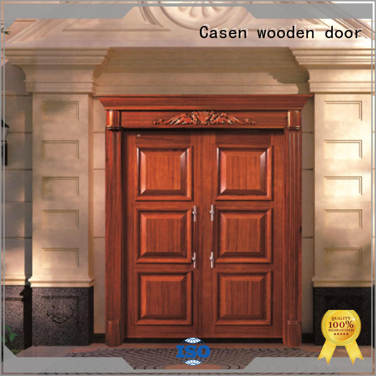 Casen exterior wood doors front for house
