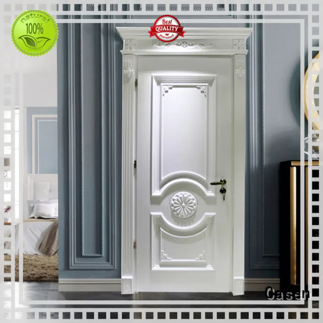white color internal wooden doors easy for store decoration