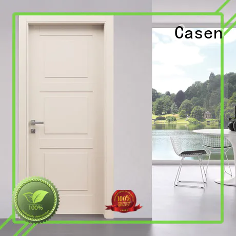 Casen high quality grey composite doors white wood for bedroom