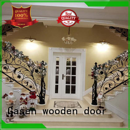 Casen beautiful oak exterior door luxury design for villa