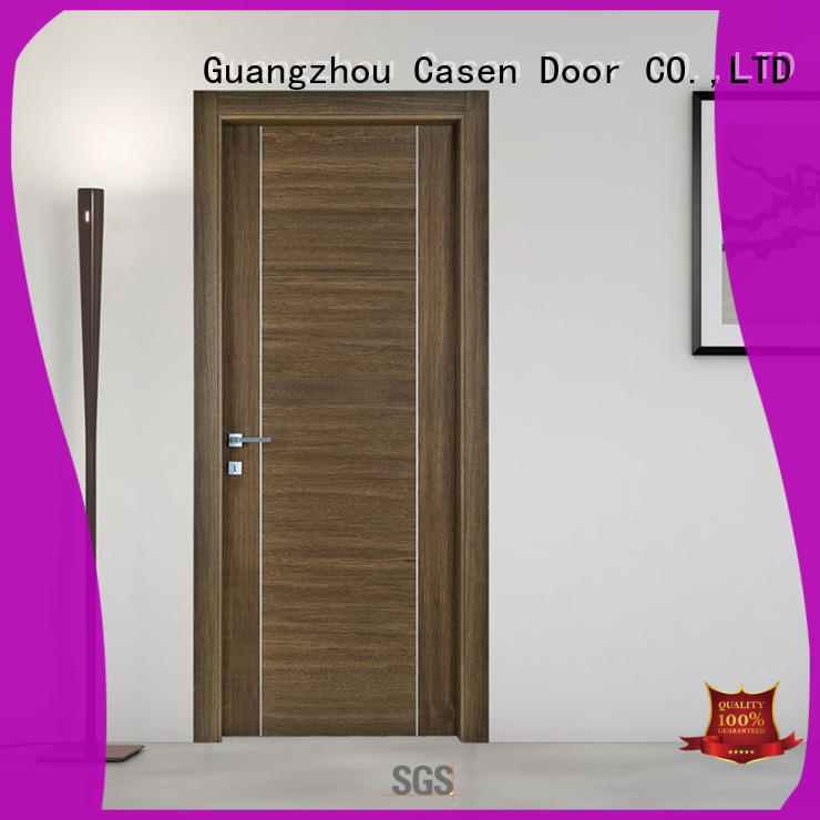 Casen modern design solid wood door simple for shop