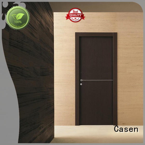 modern design interior wood doors high-end stainless steel for store